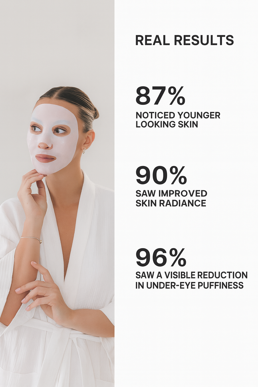 LuminiSkin™ – Anti-Aging &amp; Natural Radiance Collagen Face Mask