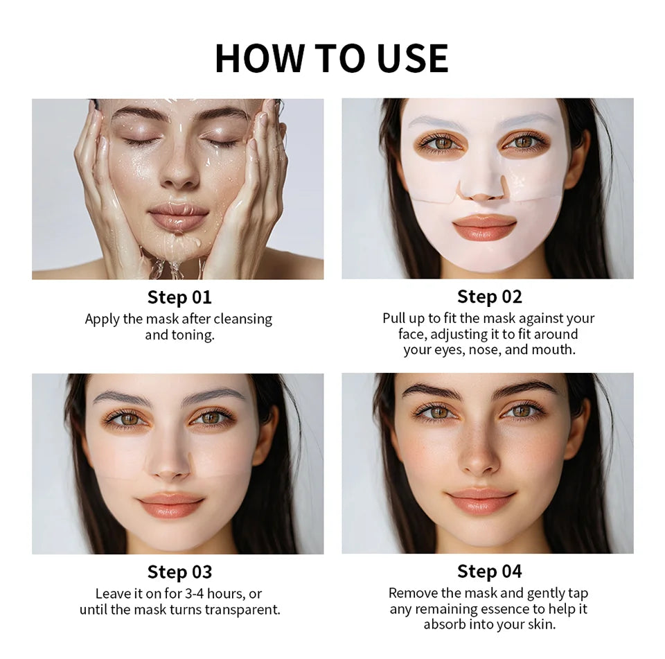 LuminiSkin™ – Anti-Aging &amp; Natural Radiance Collagen Face Mask